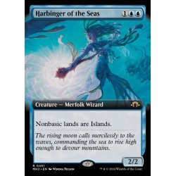 画像1: [EX+](フルアート)海の先駆け/Harbinger of the Seas《英語》【MH3】