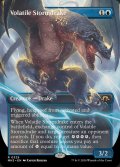 [EX+](フルアート)荒れ模様のストームドレイク/Volatile Stormdrake《英語》【MH3】