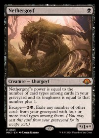 ☆SALE☆[EX+]ネザーゴイフ/Nethergoyf《英語》【MH3】