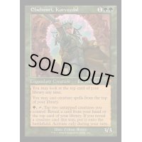 [EX+](旧枠仕様)コーヴェクダル、エラダムリー/Eladamri, Korvecdal《英語》【MH3】