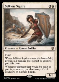 [EX+]無私の従者/Selfless Squire《英語》【MKC】