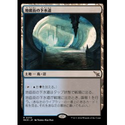 画像1: [EX+](FOIL)地底街の下水道/Undercity Sewers《日本語》【MKM】
