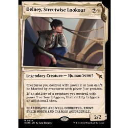 画像1: [EX+](ショーケース枠)世慣れた見張り、デルニー/Delney, Streetwise Lookout《英語》【MKM】