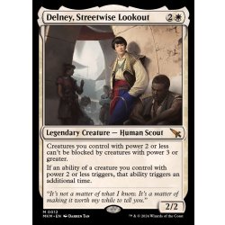 画像1: (FOIL)世慣れた見張り、デルニー/Delney, Streetwise Lookout《英語》【MKM】