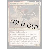 [EX+](FOIL)法の超越者、オレリア/Aurelia, the Law Above《英語》【MKM】