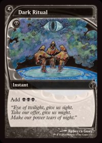 [EX]暗黒の儀式/Dark Ritual《英語》【Reprint Cards(Mystery Booster2)】