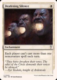耳の痛い静寂/Deafening Silence《英語》【Reprint Cards(Mystery Booster2)】