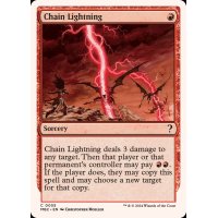 [EX+]稲妻の連鎖/Chain Lightning《英語》【Reprint Cards(Mystery Booster2)】