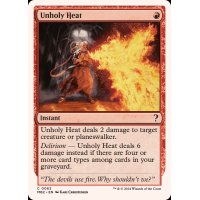 [EX+]邪悪な熱気/Unholy Heat《英語》【Reprint Cards(Mystery Booster2)】