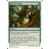 自然の要求/Nature's Claim《英語》【Reprint Cards(Mystery Booster2)】