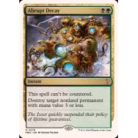 突然の衰微/Abrupt Decay《英語》【Reprint Cards(Mystery Booster2)】