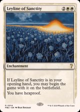神聖の力線/Leyline of Sanctity《英語》【Reprint Cards(Mystery Booster2)】