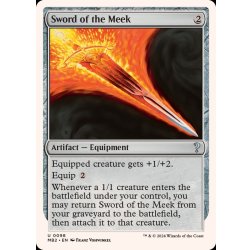 画像1: [EX+]弱者の剣/Sword of the Meek《英語》【Reprint Cards(Mystery Booster2)】
