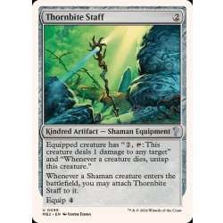 画像1: 棘噛みの杖/Thornbite Staff《英語》【Reprint Cards(Mystery Booster2)】