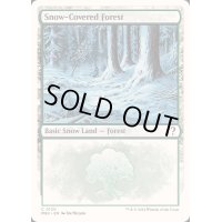 冠雪の森/Snow-Covered Forest《英語》【Reprint Cards(Mystery Booster2)】