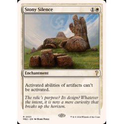 画像1: 石のような静寂/Stony Silence《英語》【Reprint Cards(Mystery Booster2)】