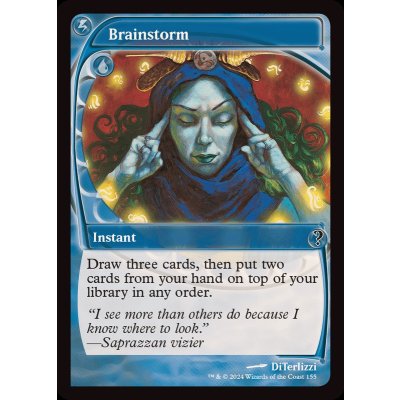 ☆SALE☆渦まく知識/Brainstorm《英語》【Reprint Cards(Mystery Booster2)】