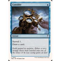 考慮/Consider《英語》【Reprint Cards(Mystery Booster2)】