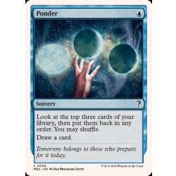 画像1: 思案/Ponder《英語》【Reprint Cards(Mystery Booster2)】