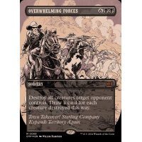 (テクスチャーFOIL)圧倒的武力/Overwhelming Forces《英語》【OTP】