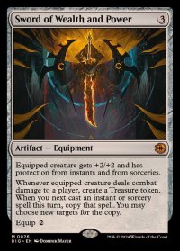 (FOIL)富と力の剣/Sword of Wealth and Power《英語》【BIG】