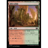 (FOIL)逆棘の辺境林/Bristling Backwoods《日本語》【OTJ】