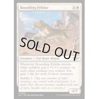 [EX+](FOIL)躍動するフェリダー/Bounding Felidar《英語》【OTJ】