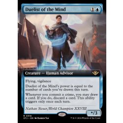 画像1: [EX+](フルアート)精神の決闘者/Duelist of the Mind《英語》【OTJ】