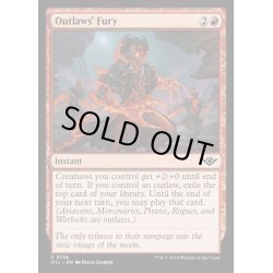 画像1: (FOIL)無法者の憤怒/Outlaws' Fury《英語》【OTJ】
