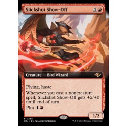 画像1: (FOIL)(フルアート)精鋭射手団の目立ちたがり/Slickshot Show-Off《英語》【OTJ】