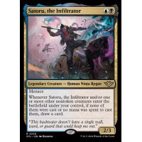 (FOIL)潜入者、悟/Satoru, the Infiltrator《英語》【OTJ】