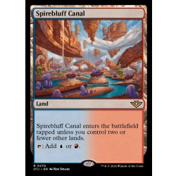 画像1: [EX+](FOIL)尖塔断の運河/Spirebluff Canal《英語》【OTJ】