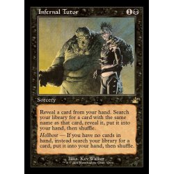 画像1: (FOIL)(旧枠仕様)冥府の教示者/Infernal Tutor《英語》【RVR】