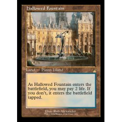 画像1: [EX+](FOIL)(旧枠仕様)神聖なる泉/Hallowed Fountain《英語》【RVR】