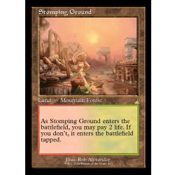 画像1: (FOIL)(旧枠仕様)踏み鳴らされる地/Stomping Ground《英語》【RVR】