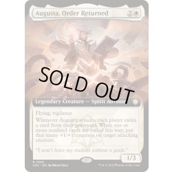 画像1: (フルアート)帰還せし秩序、オーガスタ/Augusta, Order Returned《英語》【SOC】