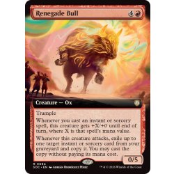 画像1: (フルアート)反逆の雄牛/Renegade Bull《英語》【SOC】