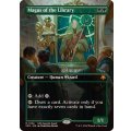 (フルアート)(0154)図書館の大魔術師/Magus of the Library《英語》【SPG】