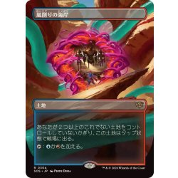 画像1: (FOIL)(フルアート)嵐削りの海岸/Stormcarved Coast《日本語》【SOS】