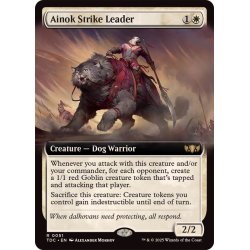 画像1: (フルアート)アイノクの急襲指揮官/Ainok Strike Leader《英語》【TDC】
