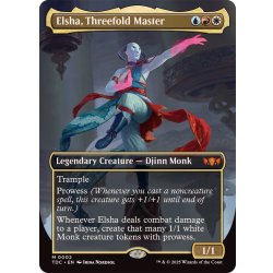 画像1: (フルアート)三学の修得者、エルシャ/Elsha, Threefold Master《英語》【TDC】