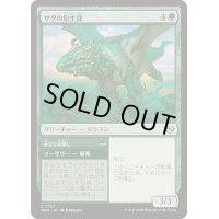 [EX+](FOIL)サグの原生龍/Sagu Wildling《日本語》【TDM】