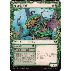画像1: (FOIL)(ショーケース枠)サグの原生龍/Sagu Wildling《日本語》【TDM】