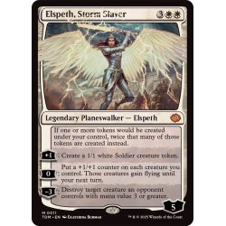 画像1: [EX+](FOIL)嵐の討伐者、エルズペス/Elspeth, Storm Slayer《英語》【TDM】
