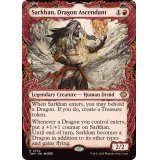 (ショーケース枠)(0302)龍へと昇る者、サルカン/Sarkhan, Dragon Ascendant《英語》【TDM】