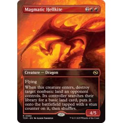 画像1: (フルアート)マグマのヘルカイト/Magmatic Hellkite《英語》【TDM】