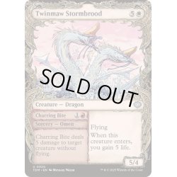画像1: (FOIL)(ショーケース枠)双つ口の嵐孵り/Twinmaw Stormbrood《英語》【TDM】