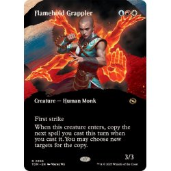 画像1: (フルアート)担炎の闘士/Flamehold Grappler《英語》【TDM】