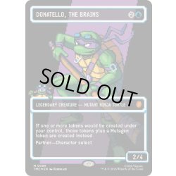 画像1: [EX+](サージFOIL)(フルアート)チームの頭脳、ドナテロ/Donatello, the Brains《英語》【TMC】
