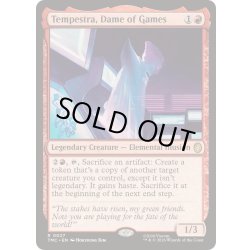 画像1: (サージFOIL)ゲームから抜け出した悪夢、テンペストラ/Tempestra, Dame of Games《英語》【TMC】